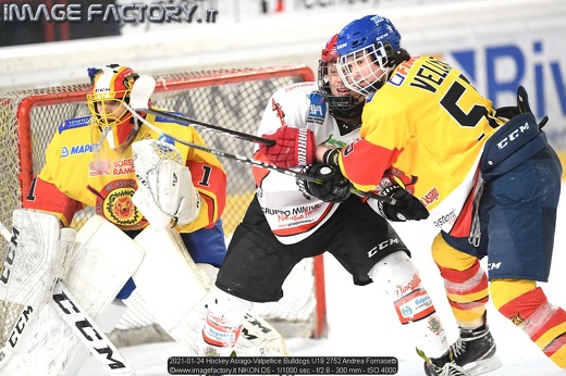 2021-01-24 Hockey Asiago-Valpellice Bulldogs U19 2752 Andrea Fornasetti